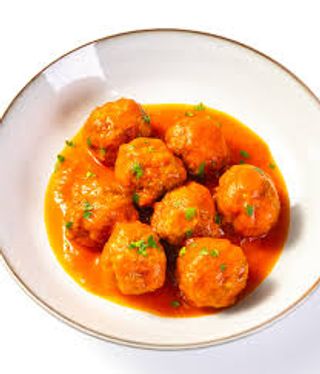 ALBÓNDIGAS CON TOMATE CASERO (250 G.)