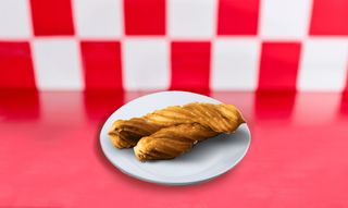 Churros rellenos de chocolate (2 uds)