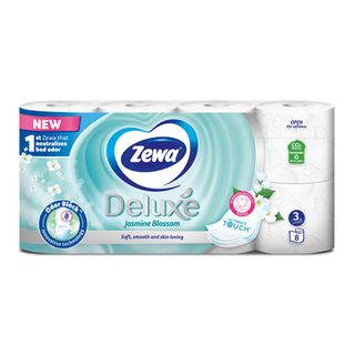 Папір туалетний Zewa Deluxe «Жасмин» (8шт)