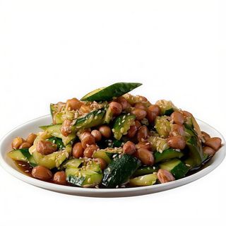 Ensalada de pepino y cacahuete