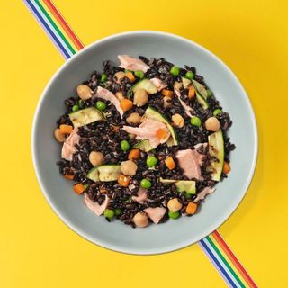 Insalata di Riso Nero al Salmone