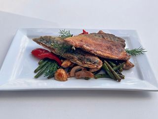 МОКРЕЛЬ З ОВОЧАМИ ГРИЛЬ (250g)