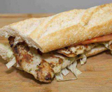 Bocadillo De Pollo Vegetal