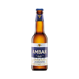 Cerveza Ambar 00 sin alcohol (330 ml.) 
