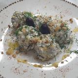 Млечна салата с орехи, зехтин и копър (150г)