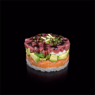 075. Tarta De Salmon Y Atun 