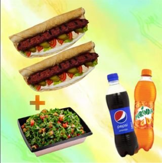 Combo Kebab Sujoc Libano