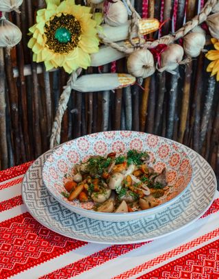 Грибочки з лісової галявини