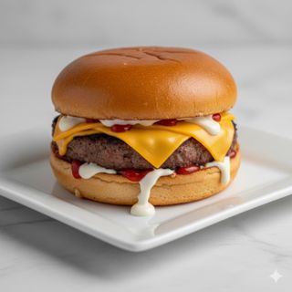 Hamburguesa con queso