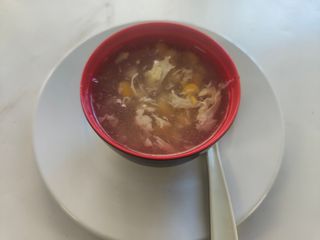 31. Zuppa di mais con pollo