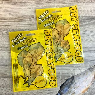 Paski z kalmara suszone i wędzone Dry Seafood 20g
