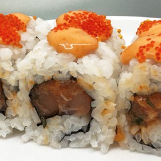 Uramaki salmone spicy plus