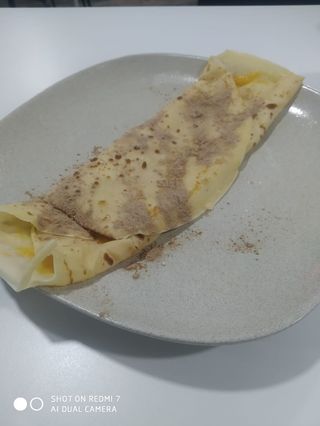 Crepe com Doce de Ovo
