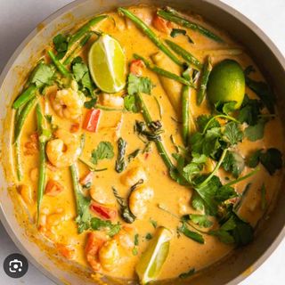 King Prawn red curry