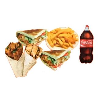 Menú 2 durum y 2 pita 