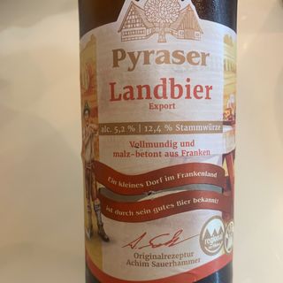 Pyraser landbier