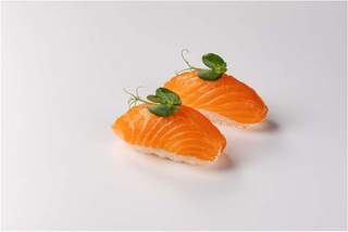 Salmon silk