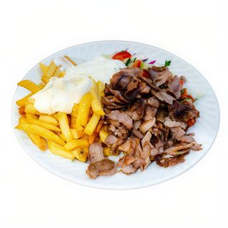 Plato De Cordero Con Arroz