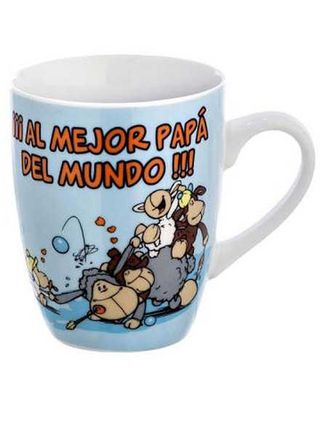 Taza " Al mejor papá del mundo"