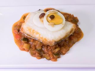 Bacallà Samfaina (300 G.)