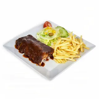 Costillas barbacoa