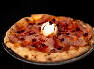 Pizza Crudo Burrata Ø32cm