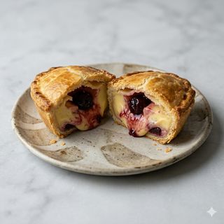 Il pasticciotto leccese con crema e amarena 1 pezzo