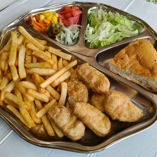 Plato nuggets de pollo