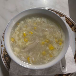 Sopa De Maiz Con Pollo
