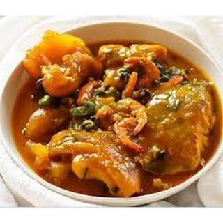 Native soup with beef