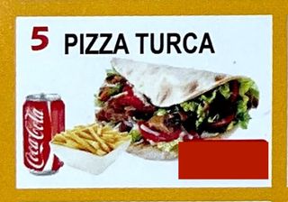 5. Menú Pizza Turca Individual