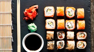 Филадельфия с креветками