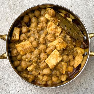 111 Channa paneer ou vegan com tofu