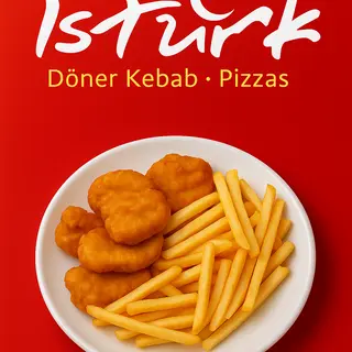 Nuggets De Pollo (8 Uds.)  Con Patatas