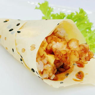 504.temaki soy ebiten (1pz)豆皮炸虾手卷