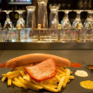 Patatas+Salchicha y Bacon