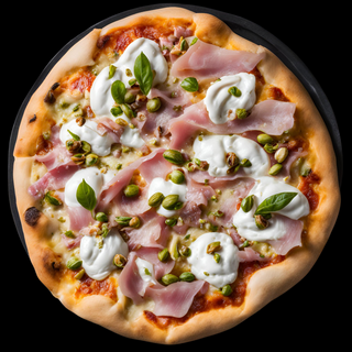 Pizza Pistachera (30 Cm.)