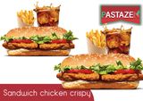2 Formules Sandwich Poulet Crispy