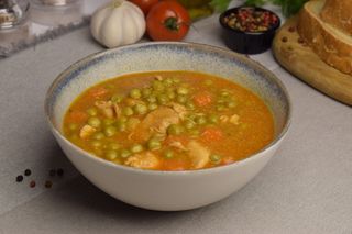 Grašak sa pilećim mesom