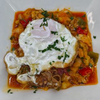 Bacalao al ajoarriero 