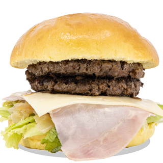 Jordan (Roquefort, Lechuga, Cebolla, Tomate, Jamón York)