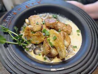 Фреско судак з грибами та маслинами (230г)