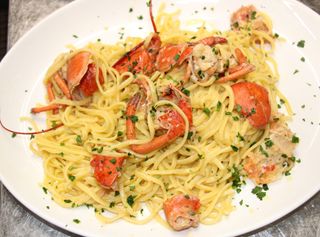 Mezze maniche all'astice