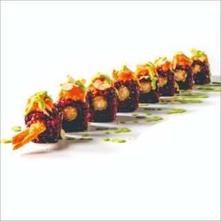 088. Roll Ebi Arroz Negro (8 Uds.)