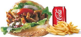 Doner Kebab + Patatas Fritas + Refresco