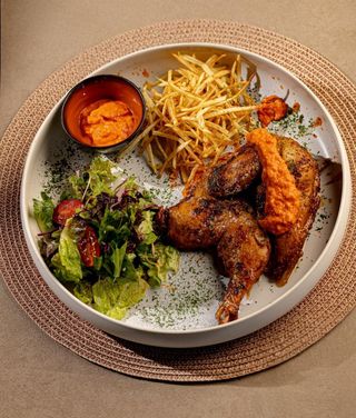 Demi Poulet Rôti Piri-piri