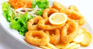 Plato calamares 8u