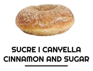 Donut Vegana Con Azucar Y Canela 1Ud.