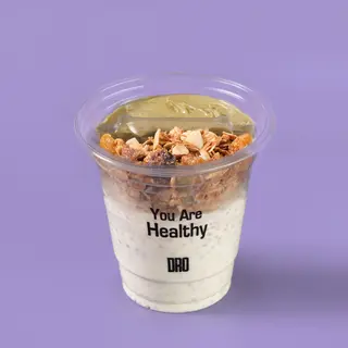 Chia pudding with pistachio cream - 495 Kcal