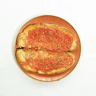 Pan Con Ajo Y Tomate Fresco